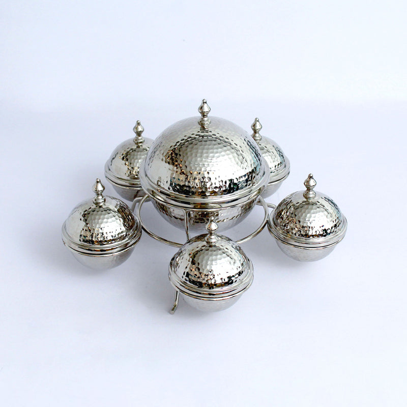 Tureen Zumra Bowls | Dates Pot Tray Set