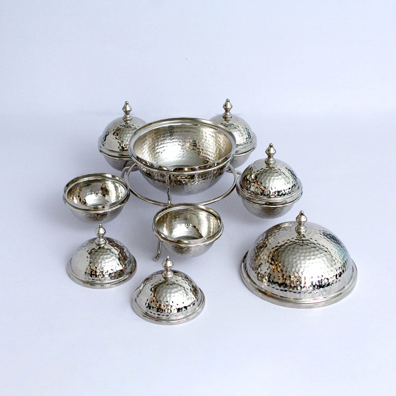 Tureen Zumra Bowls | Dates Pot Tray Set