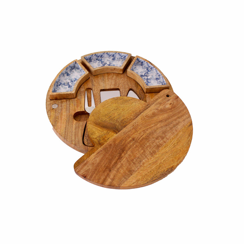 Timber Tales Exotic Cheese Platter Set