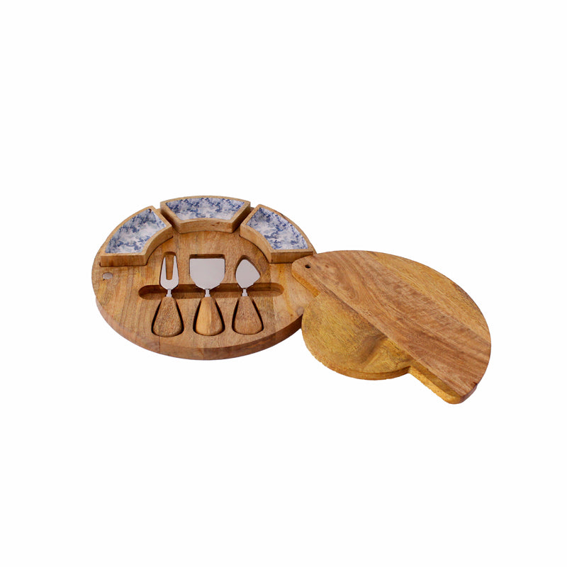 Timber Tales Exotic Cheese Platter Set