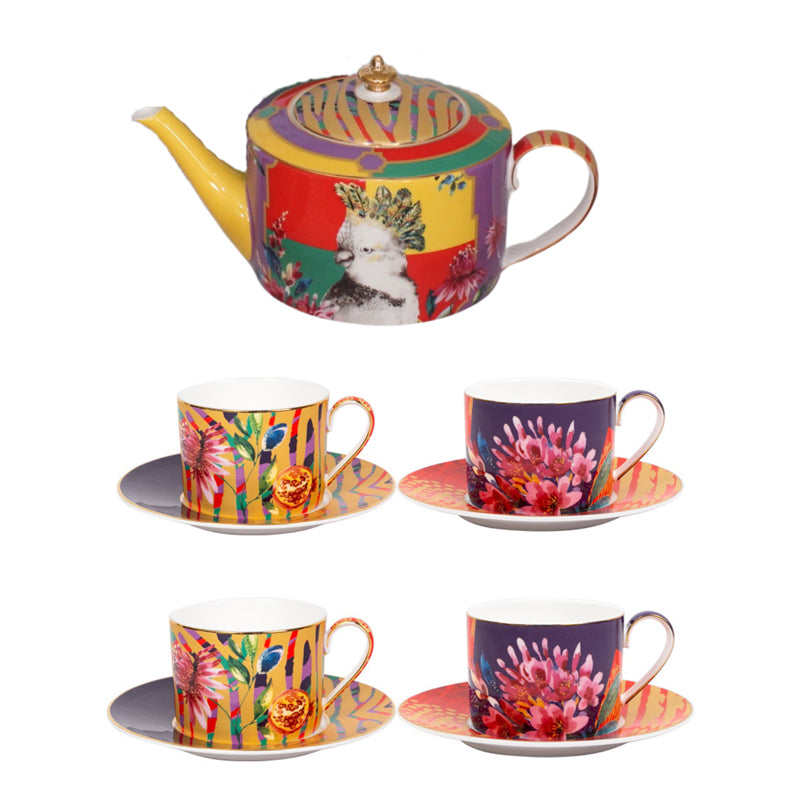 Wild Charm Assorted Tea Set