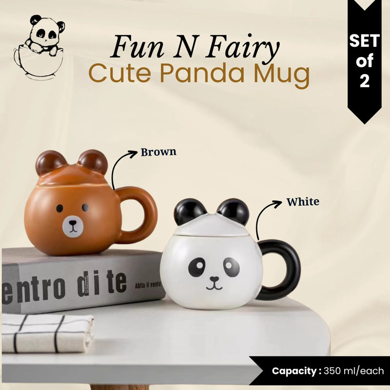 My Beary Side Mugs Set of 2