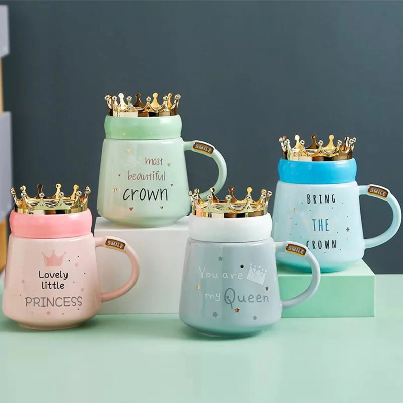 Where'S My Crown Mug Set of 4