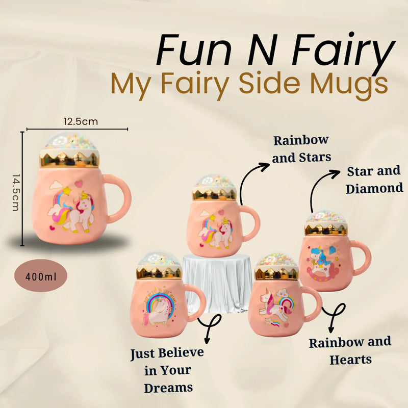 My Fairy Side Mugs Set of 4