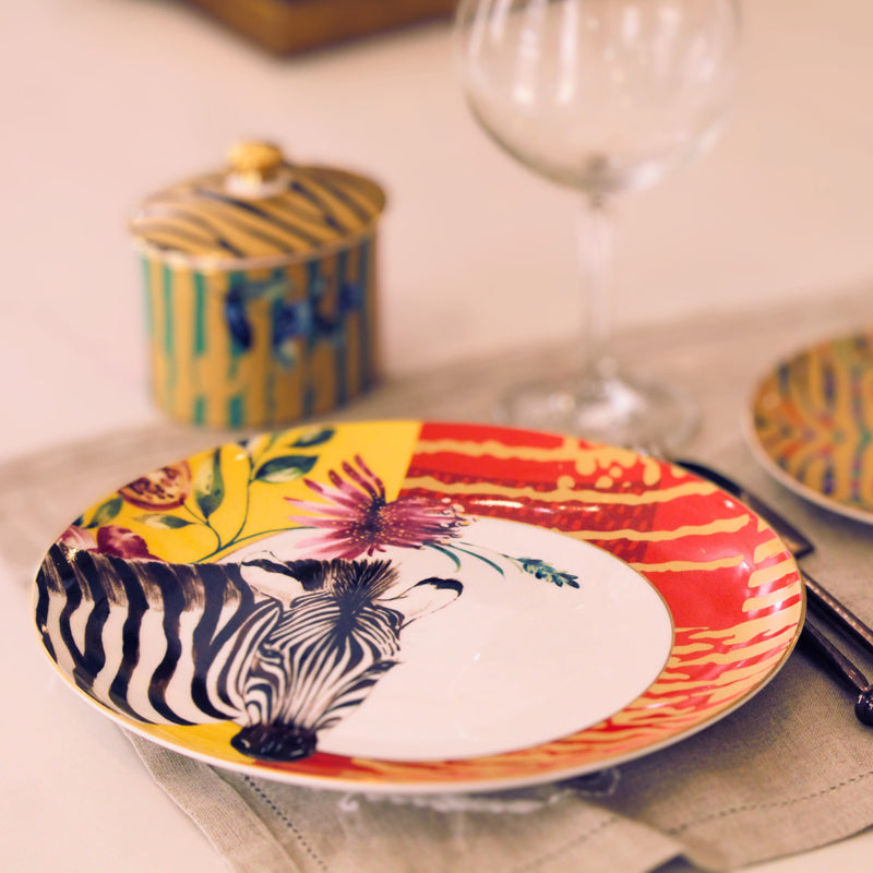 Zebra Plate