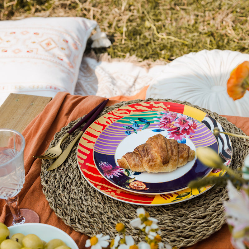 Summer Rose Plate