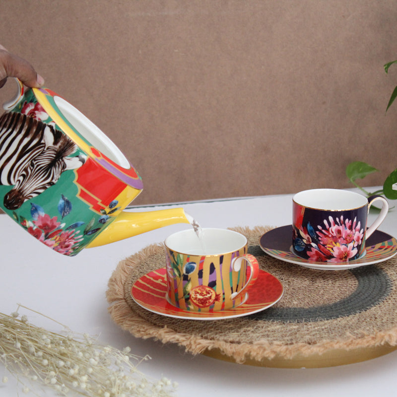 Wild Charm 
Saucer Cups