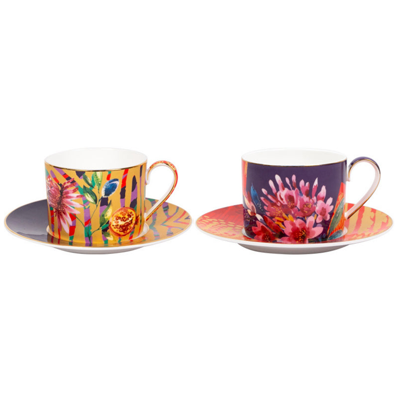 Wild Charm 
Saucer Cups