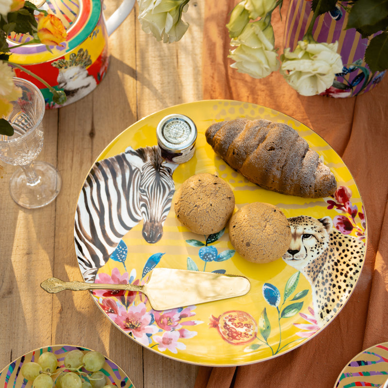 Zebra Cake Tray Stand