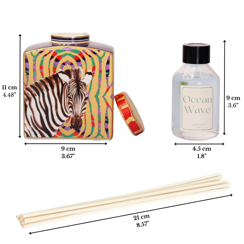 Zebra Diffuser with Perfume