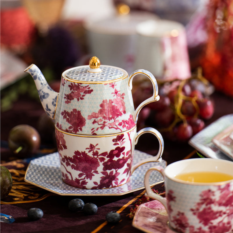 Floral Infuser Teapot set