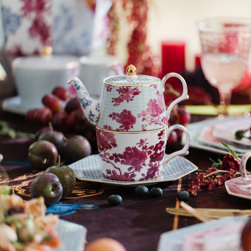 Floral Infuser Teapot set