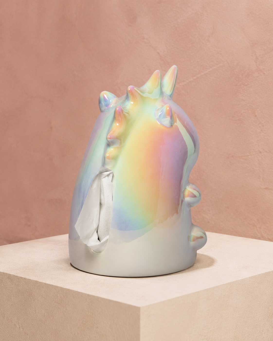 Izzhaar Magical Unicorn Ceramic Tissue Box Holder