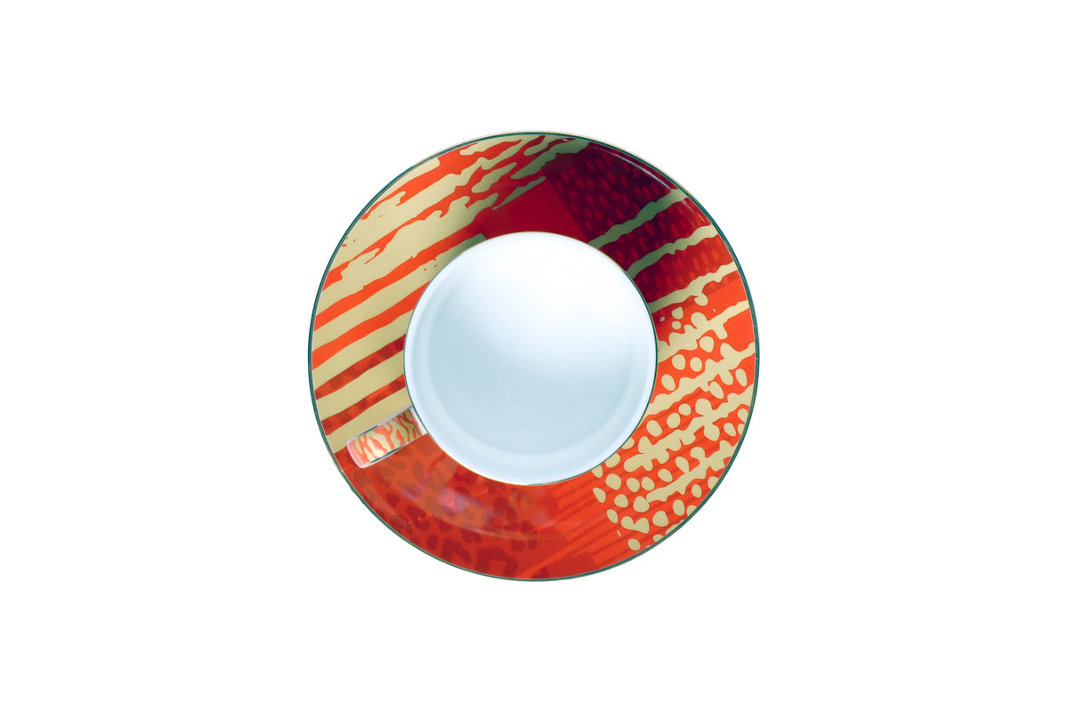 Izzhaar Wild Charm Cups & Saucers Set of 2