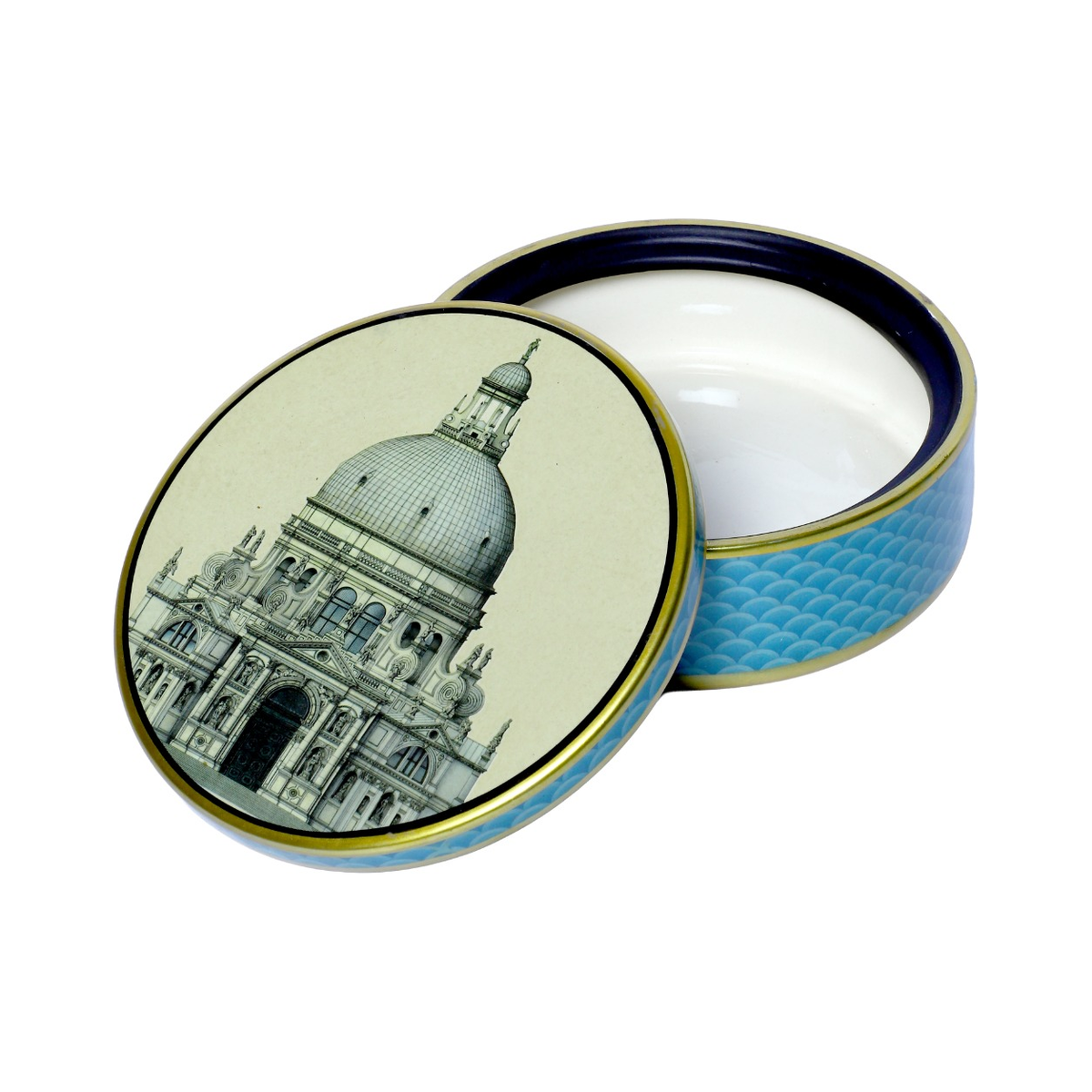 Izzhaar Royal Blue Ceramic Trinket Box