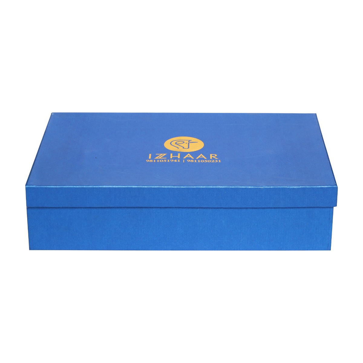 Izzhaar Blue Floral Elegance Ceramic Mug Set of 6
