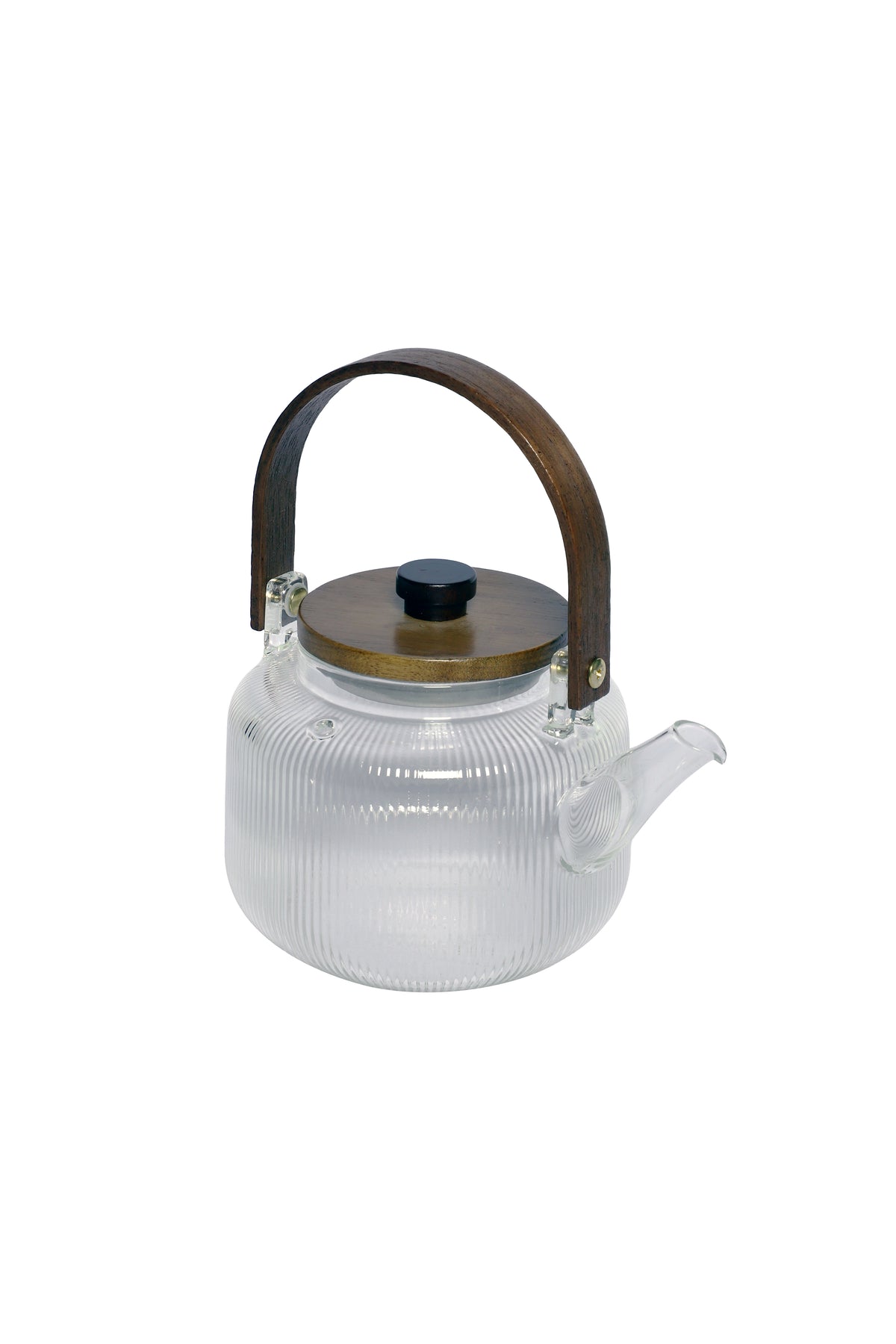 Izzhaar Heritage Glass Tea Set with Teapot & 6 Cups