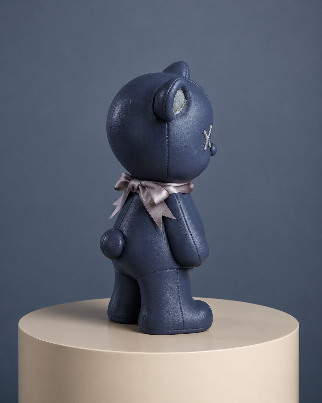 Izzhaar Pippi Bear One Eye Teddy - Grey