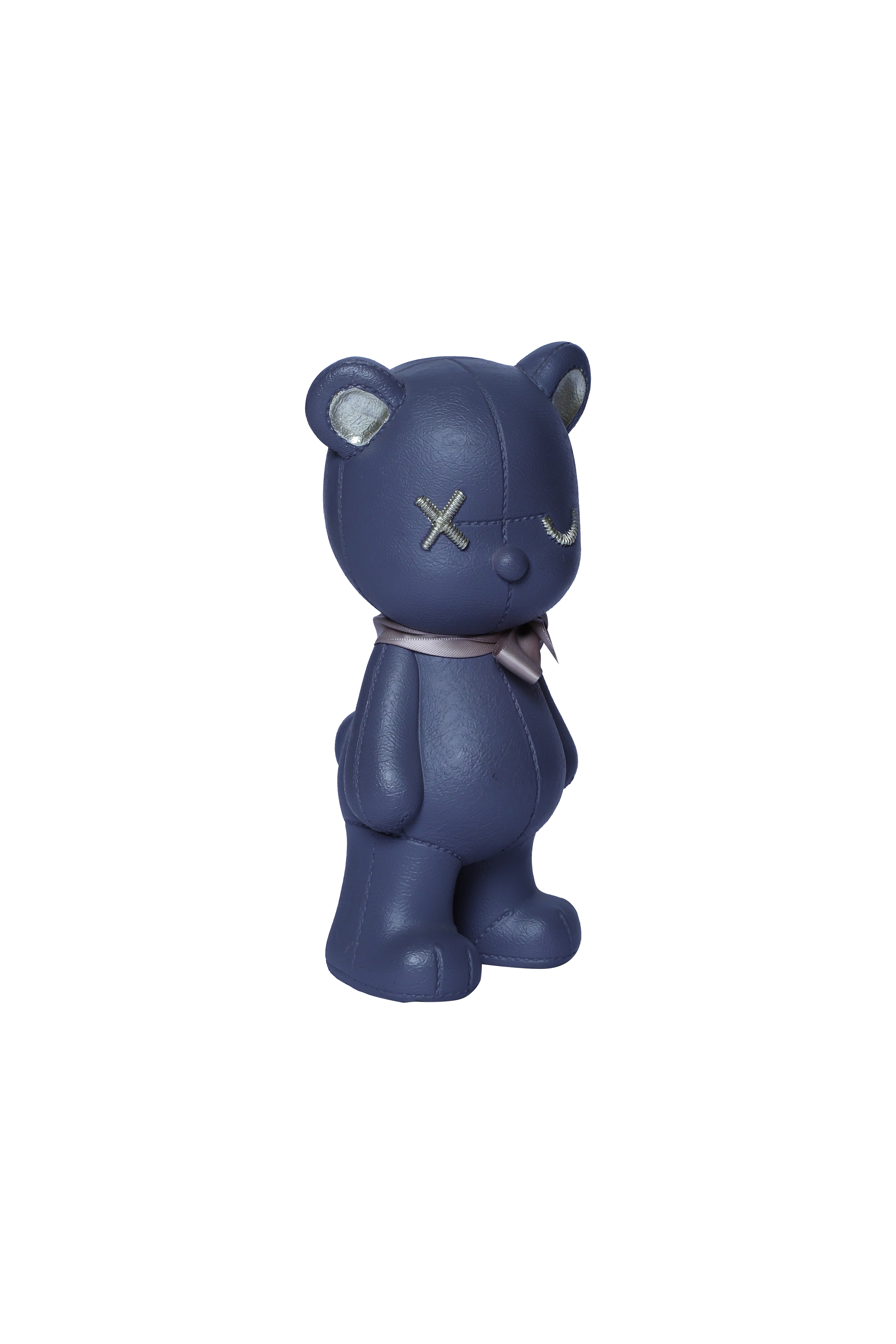 Izzhaar Pippi Bear -Grey/One Eye Teddy