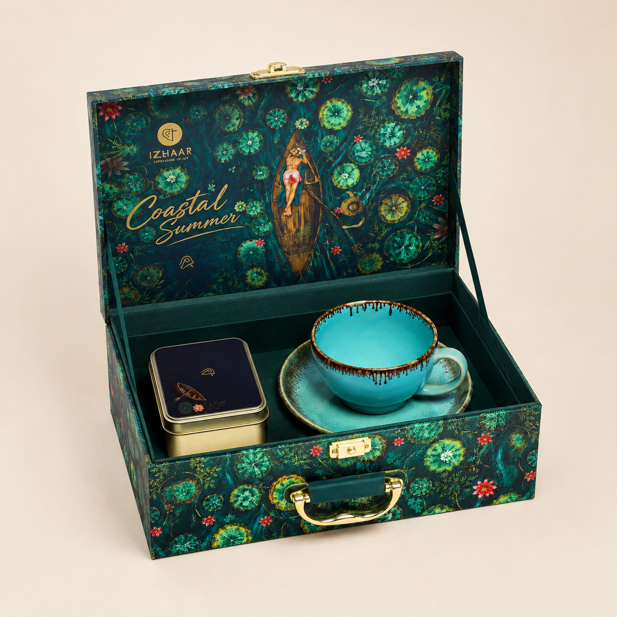 Izzhaar Blue Premium Tea Gift Set