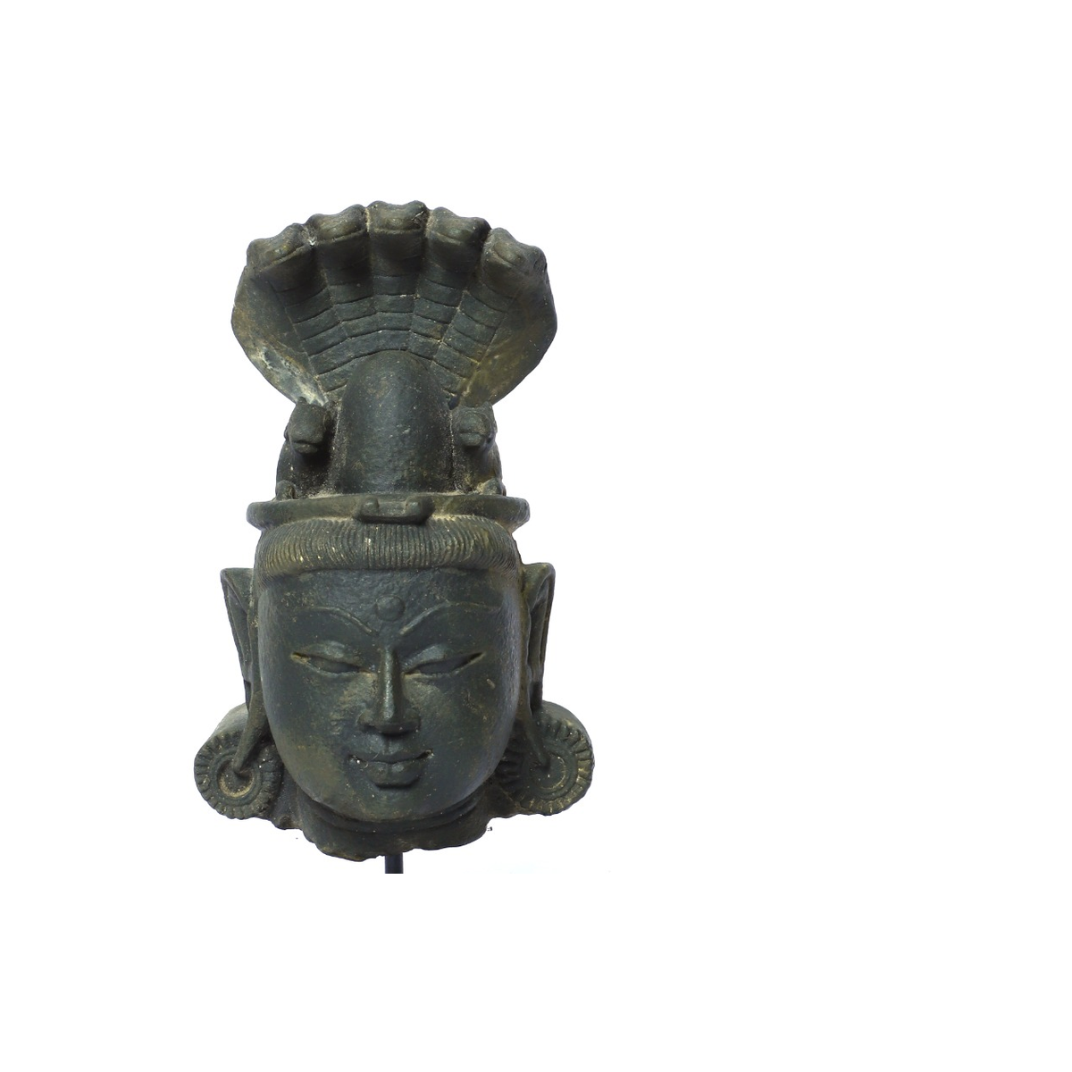 Izzhaar Mahadev Shiva Head Sculpture with Stand