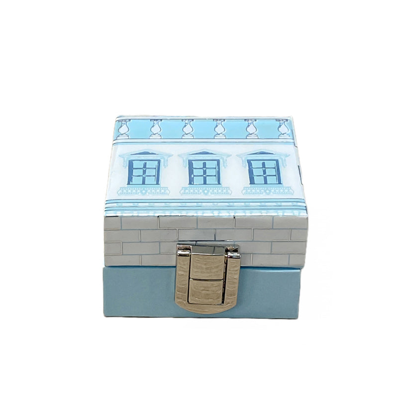 Roman Blue Single Coin Box