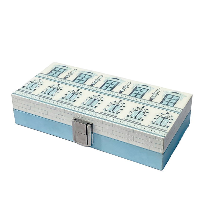 Roman Blue Cash box