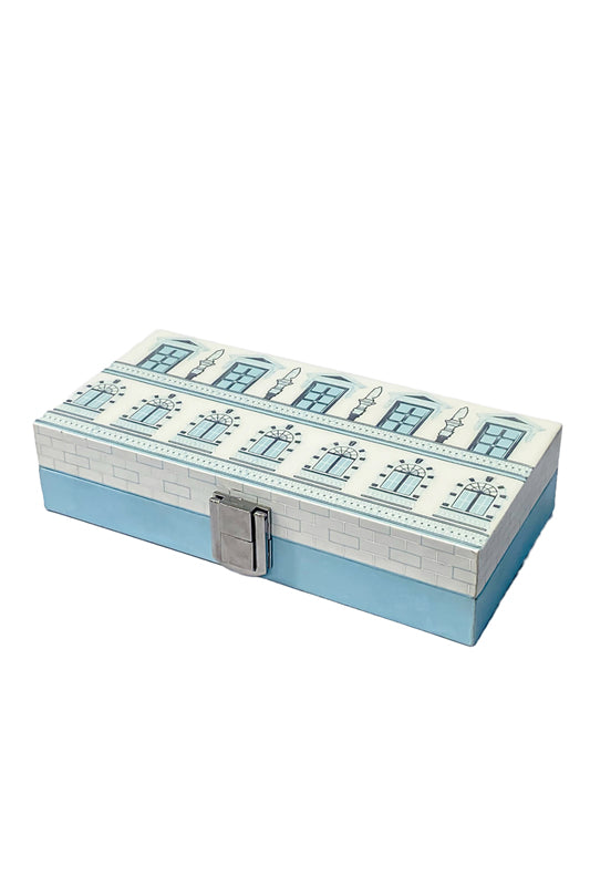 Roman Blue Cash box