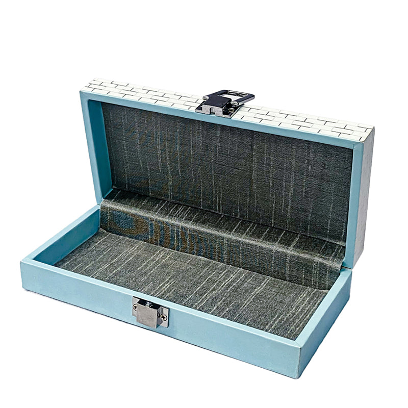 Roman Blue Cash box