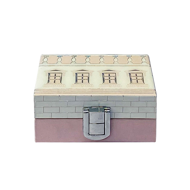 Roman Pink Two Coin Box