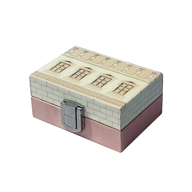 Roman Pink Two Coin Box