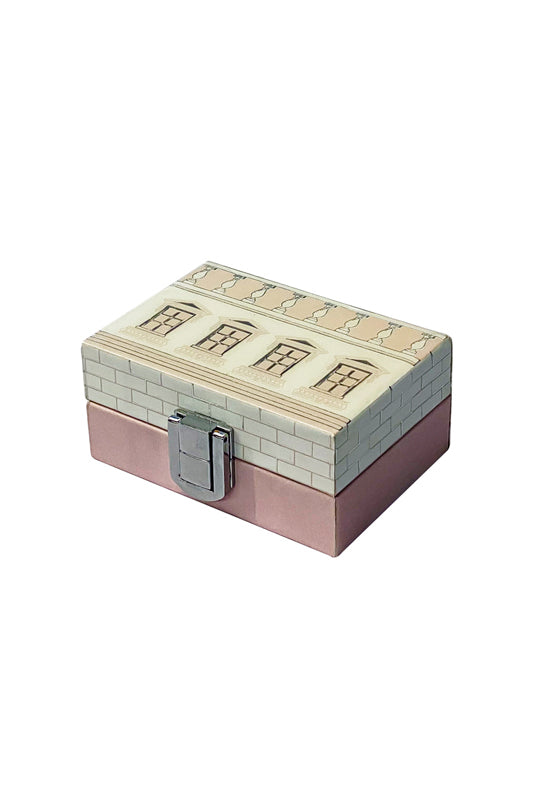 Roman Pink Two Coin Box