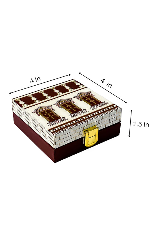 Roman Wine Four Coin Box