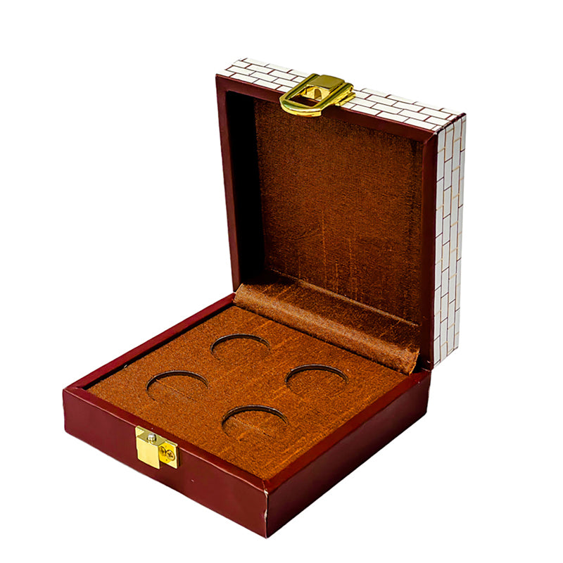 Roman Wine Four Coin Box