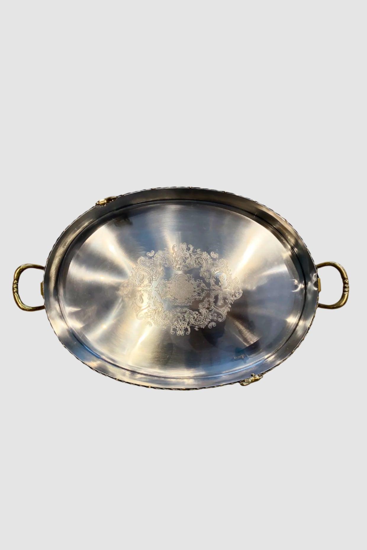 Mustang Oval Serving Tray
