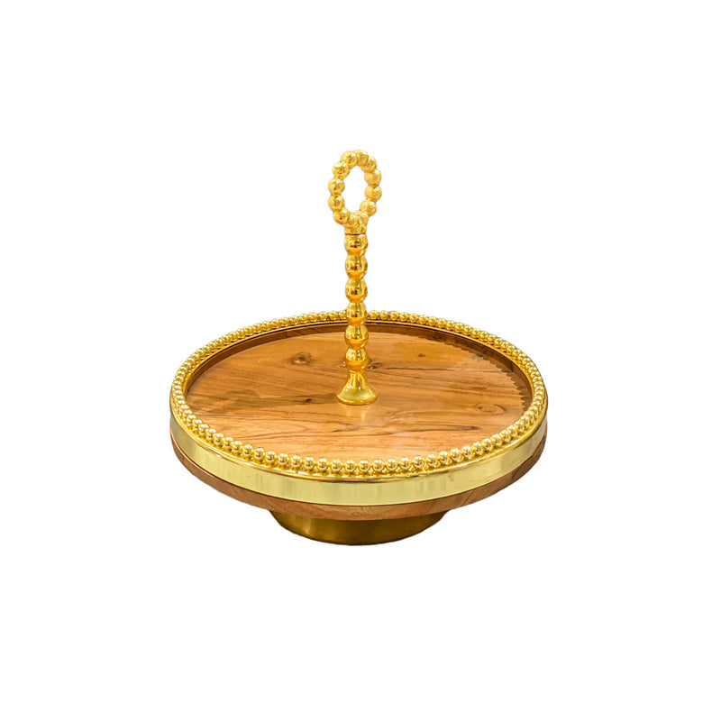 Golden Forest Serving Cake Stand