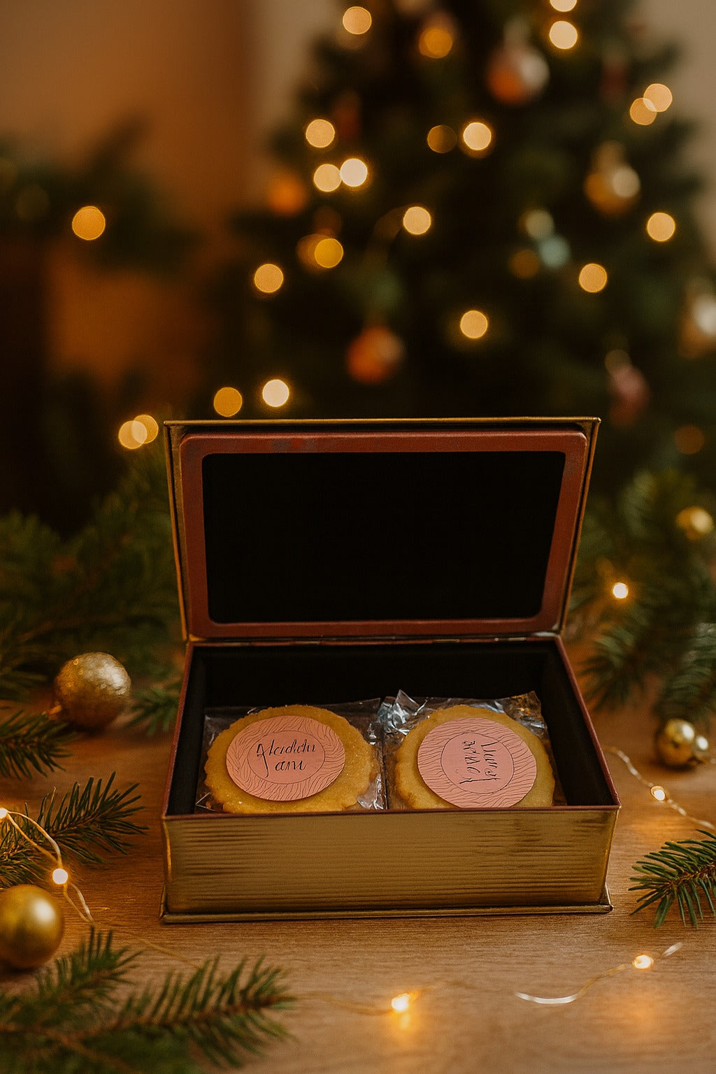 Izzhaar Festive Delight Cookie Box