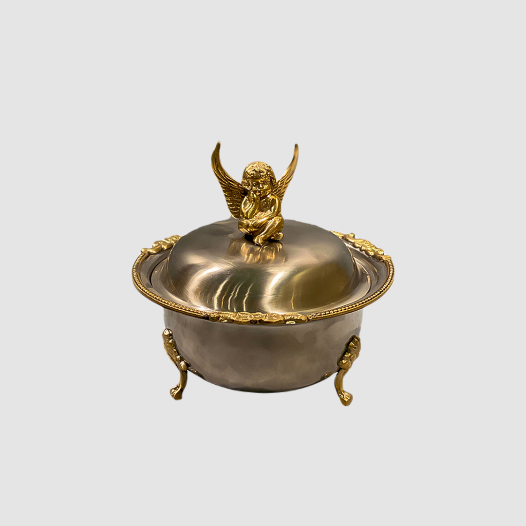 Angel Storage Pot with Lid