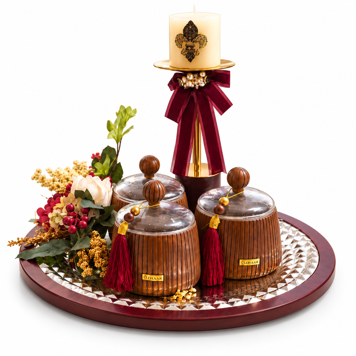 Izzhaar The Noor Candle Set