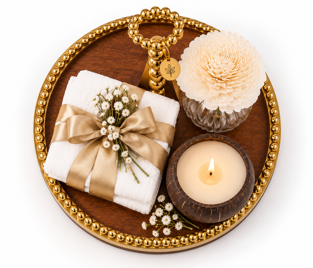 Izzhaar Coco Serenity Luxury Powder Room Hamper